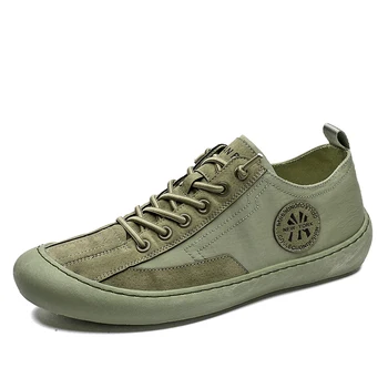 2020 New Leather Men ShoesMen Sneakers Fashion Men Flat Casual Shoes Lace Up Comfortable Sneakers Male Sneakers Men Casual Shoes
2020 New Leather Men ShoesMen Sneakers Fashion Men Flat Casual Shoes Lace Up Comfortable Sneakers Male Sneakers Men Casual Shoes