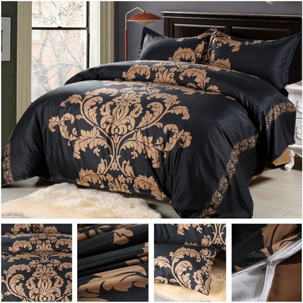 Red White Black Comforter Bedding Set Flower Printed Bohemian Duvet Cover European Style King Bed Cover With Pillowcase
Red White Black Comforter Bedding Set Flower Printed Bohemian Duvet Cover European Style King Bed Cover With Pillowcase
