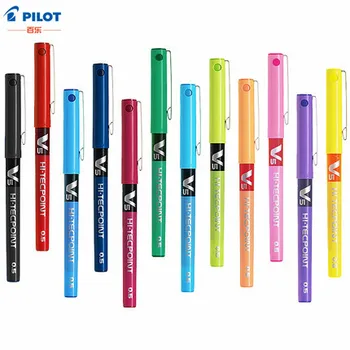 6pcs PILOT BX-V5 HI-TECPOINT Colour Gel Pen Straight Liquid Rollerball Pens 12Colors Optional 0.5mm Needlepoint Office Supplies
6pcs PILOT BX-V5 HI-TECPOINT Colour Gel Pen Straight Liquid Rollerball Pens 12Colors Optional 0.5mm Needlepoint Office Supplies