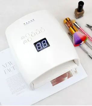 60WUV LED Lamp For Nails Gel Curing Lamp Nail Dryer Quick Drying For All Gels Lithium Battery LCD Display Nail Manicure Machine
60WUV LED Lamp For Nails Gel Curing Lamp Nail Dryer Quick Drying For All Gels Lithium Battery LCD Display Nail Manicure Machine