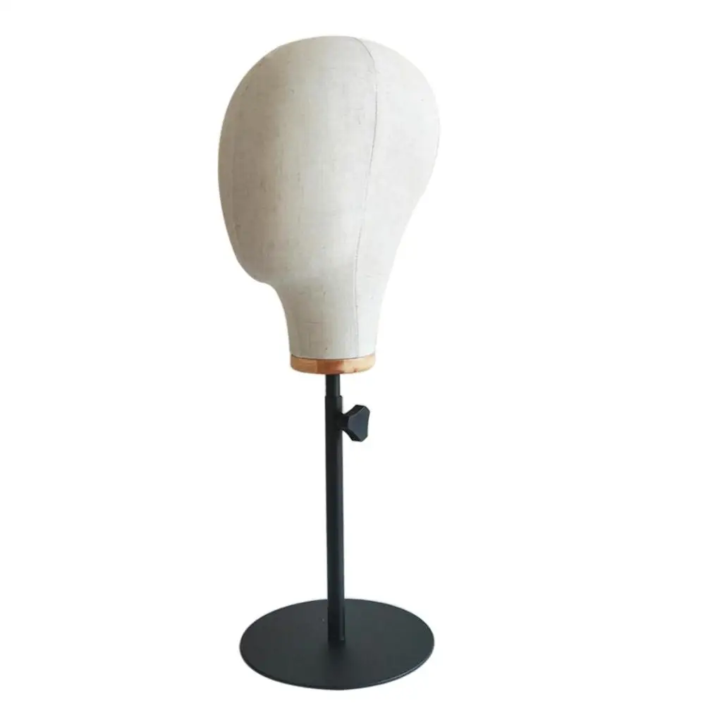 Stable Hair Mannequin Toupee Hairpiece Hat Jewelry Headphone Display Stand Stable Hair Mannequin Toupee Hairpiece Hat Jewelry Headphone Display Stand