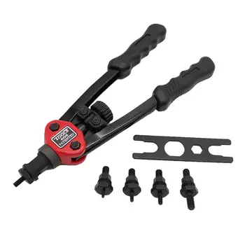 12inch Hand Threaded Rivet Nut Gun With 50 pcs nuts 606 Insert Manual Riveter Riveting Rivnut Tool for M3 M4 M5 M6 M8
12inch Hand Threaded Rivet Nut Gun With 50 pcs nuts 606 Insert Manual Riveter Riveting Rivnut Tool for M3 M4 M5 M6 M8