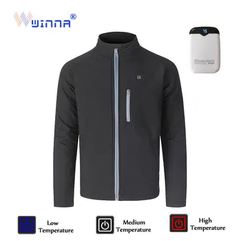 Winter Warm Electric Heating Jacket Windproof Thermal Heating Jacket with Battery Outdoor Sport Coat for Skiing Camping Use
Winter Warm Electric Heating Jacket Windproof Thermal Heating Jacket with Battery Outdoor Sport Coat for Skiing Camping Use