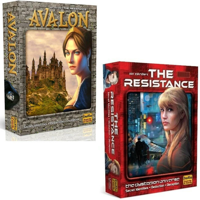Avalon Board Games Card Resistance Organization 2 Upgraded Coup Tabletop Game Toy Party Play English Version New Year Gift
Avalon Board Games Card Resistance Organization 2 Upgraded Coup Tabletop Game Toy Party Play English Version New Year Gift