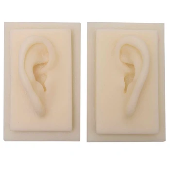 2 Pieces of Medical Science Accessories Human Soft Silicone Ear Model Life Size Acupuncture Learning Practice Tool 1: 1 Life Siz
2 Pieces of Medical Science Accessories Human Soft Silicone Ear Model Life Size Acupuncture Learning Practice Tool 1: 1 Life Siz