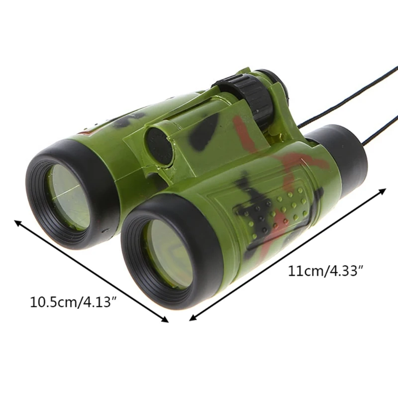 6x30mm Binoculars Telescope Folding Outdoor Travel Hiking Hunting Kids Toy Gifts