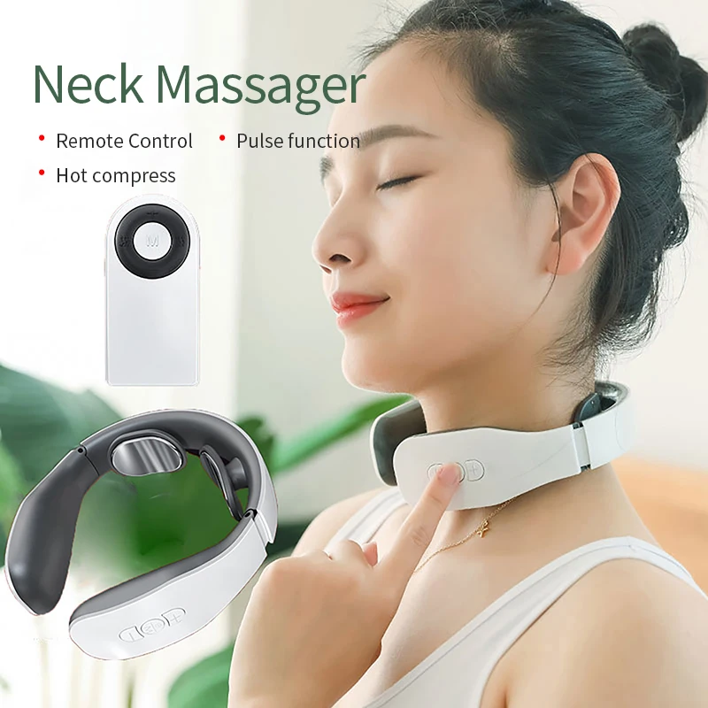 Cervical Vertebra Neck Massager Electric Multi-Function Neck Massager Pillow Heating Body Massage for Health and Relaxtion
Cervical Vertebra Neck Massager Electric Multi-Function Neck Massager Pillow Heating Body Massage for Health and Relaxtion