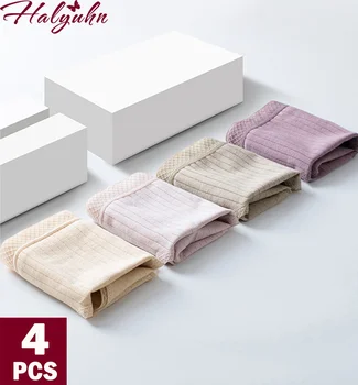 4 Pcs/lot Mid-waist Basic Briefs Cotton Panties Antibacterial Breathable Stretch Underwear Women Large Size 2XL Ribbed Cotton
4 Pcs/lot Mid-waist Basic Briefs Cotton Panties Antibacterial Breathable Stretch Underwear Women Large Size 2XL Ribbed Cotton