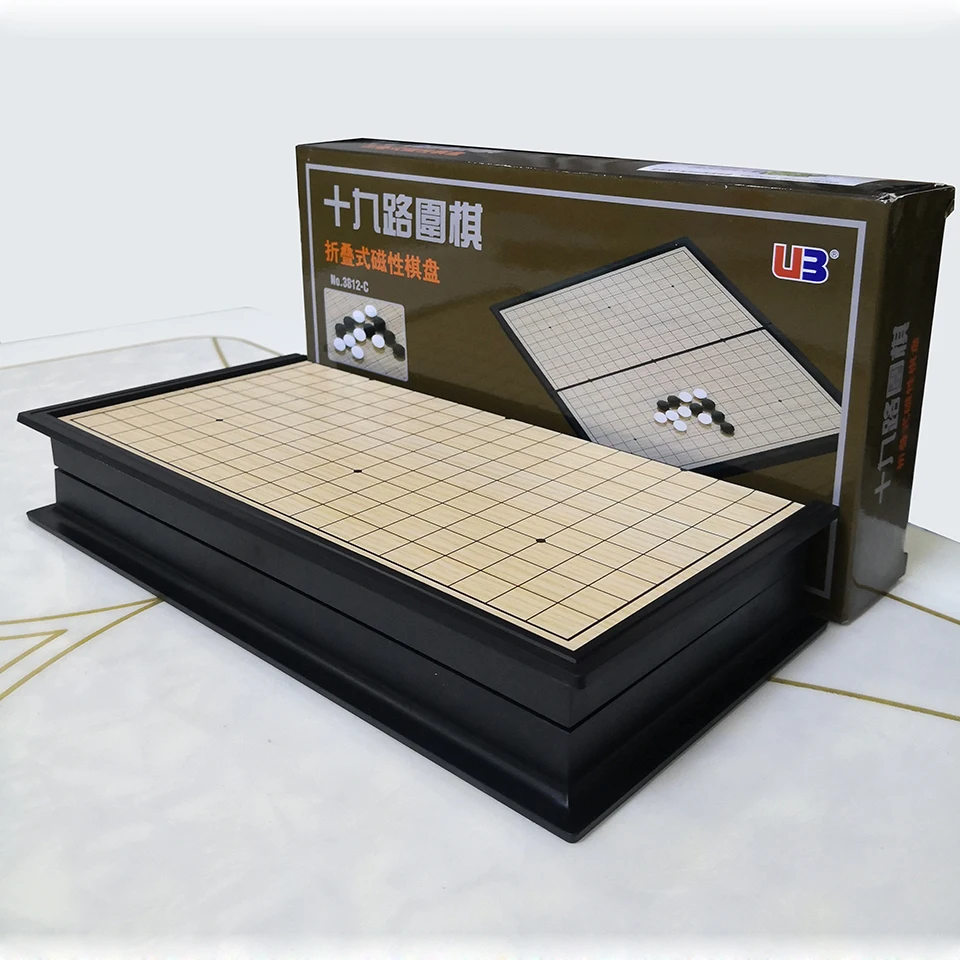 Portable Go Game Set Magnetic Plastic Chess Pieces with Foldable Go Board Travel Game Chinese GO Game Weiqi Go Chess G01
Portable Go Game Set Magnetic Plastic Chess Pieces with Foldable Go Board Travel Game Chinese GO Game Weiqi Go Chess G01