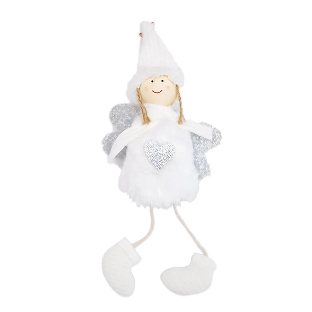 christmas plush cute angel doll pendants christmas tree hanging
