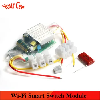 WiFi Dual-channel Single Live Wire Smart Switch Module Board Modification Parts SCR Mobile Phone Remote Smart Switch
WiFi Dual-channel Single Live Wire Smart Switch Module Board Modification Parts SCR Mobile Phone Remote Smart Switch