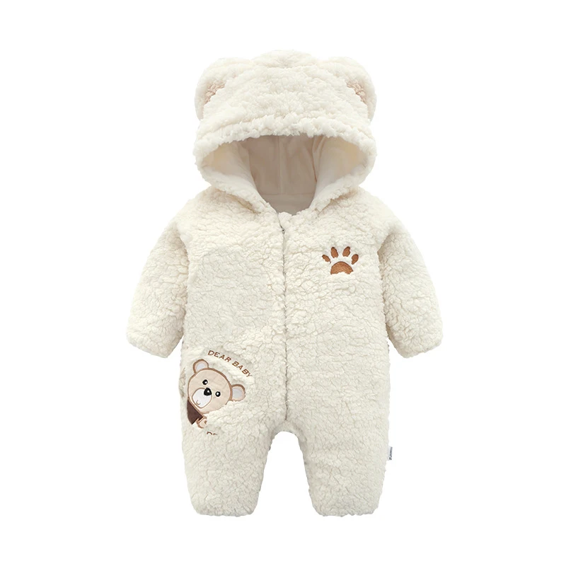 PatPat 2021 New Autumn and Winter Trendy Bear Design Long-sleeve Jumpsuit for Baby Boy and Girls Baby Clothes PatPat 2021 New Autumn and Winter Trendy Bear Design Long-sleeve Jumpsuit for Baby Boy and Girls Baby Clothes