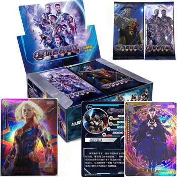 Avengers End Game Boards Shining Cards Table Card Flash Collections Marvel Legends Figure Super Heroes 240pcs/box
Avengers End Game Boards Shining Cards Table Card Flash Collections Marvel Legends Figure Super Heroes 240pcs/box