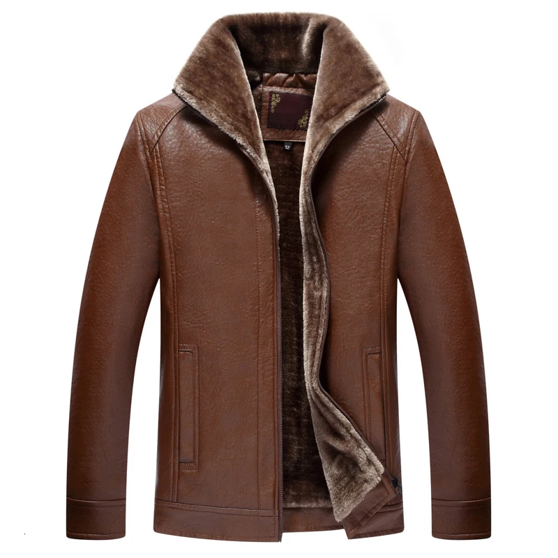 Jaqueta Couro 2019 Autumn Winter Men Leather Jacket Stand Collar Plus Velvet Thick Warm Leather Jacket Men Social Mens Jackets
Jaqueta Couro 2019 Autumn Winter Men Leather Jacket Stand Collar Plus Velvet Thick Warm Leather Jacket Men Social Mens Jackets
