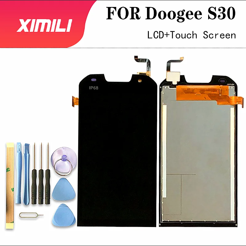 5.0 Inch For Doogee S30 LCD Display and Touch Screen Digitizer Assembly Replacement For Doogee S30+Tools+Adhesive
5.0 Inch For Doogee S30 LCD Display and Touch Screen Digitizer Assembly Replacement For Doogee S30+Tools+Adhesive