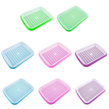 Paper Vegetable Sprouts Planting Tray Wheatgrass Seedling Tray Double-layer Tray Square Hole Encrypted Green
Paper Vegetable Sprouts Planting Tray Wheatgrass Seedling Tray Double-layer Tray Square Hole Encrypted Green