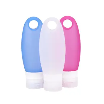 3Pcs Portable Travel Bottles Squeezable Leakproof Silicone Containers for Liquid Soap Gel Shampoo Bottle with Hanging Hole
3Pcs Portable Travel Bottles Squeezable Leakproof Silicone Containers for Liquid Soap Gel Shampoo Bottle with Hanging Hole