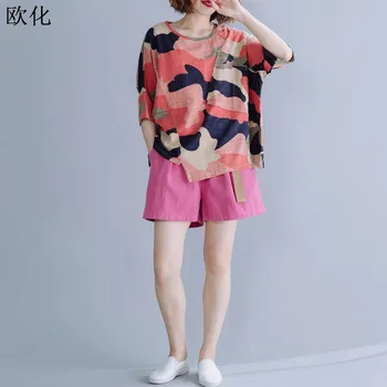 Plus Size Women T-Shirts 2020 Summer New Batwing Sleeve Camouflage Tops Tee Shirts Female Oversize Cotton T Shirt 4XL 5XL 6XL
Plus Size Women T-Shirts 2020 Summer New Batwing Sleeve Camouflage Tops Tee Shirts Female Oversize Cotton T Shirt 4XL 5XL 6XL