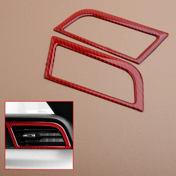 2 pcs Red Carbon Fiber Side AC Air Condition Air Vent Outlet Cover Trim Frame Fit for Ford Mustang 2015 2016 2017 2018 2019
2 pcs Red Carbon Fiber Side AC Air Condition Air Vent Outlet Cover Trim Frame Fit for Ford Mustang 2015 2016 2017 2018 2019