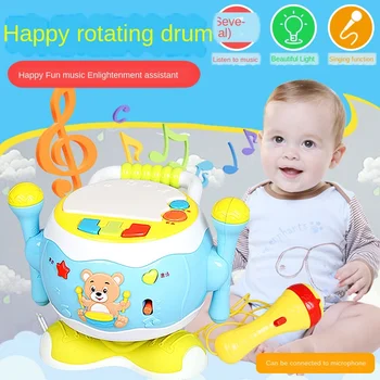 Pat drummer drum Baby Toys Hand Drums Trumpet Musical Instruments Toys 6-12 Months Music Toy For Baby Children Kids
Pat drummer drum Baby Toys Hand Drums Trumpet Musical Instruments Toys 6-12 Months Music Toy For Baby Children Kids