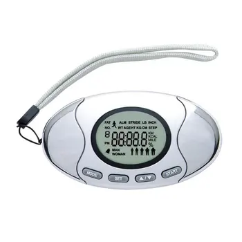 2 IN 1 Multifunction LCD Digital Pedometer Calories Counter for Running Walking Distance Body Fat Analyzer
2 IN 1 Multifunction LCD Digital Pedometer Calories Counter for Running Walking Distance Body Fat Analyzer