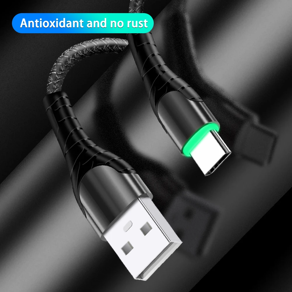 LED Lighting Micro USB Cable 3A Fast Charging Charger Microusb Cable For Android Mobile Phone Wire Cord 1m
LED Lighting Micro USB Cable 3A Fast Charging Charger Microusb Cable For Android Mobile Phone Wire Cord 1m