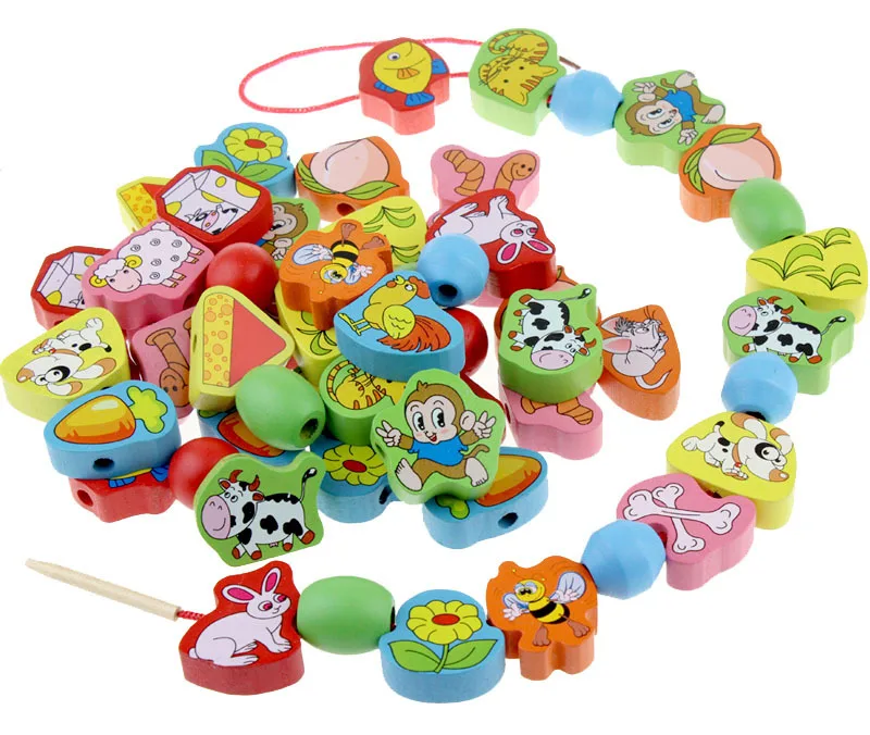CHILDREN'S Amblyopia Training Toy FX06 Wooden Early Education Animal Matching Beaded Bracelet Wearing Rope Threading Game 0.48
CHILDREN'S Amblyopia Training Toy FX06 Wooden Early Education Animal Matching Beaded Bracelet Wearing Rope Threading Game 0.48