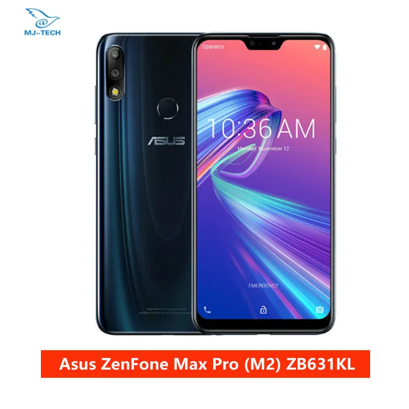 Глобальный мобильный телефон Asus ZenFone Max Pro (M2) ZB631KL 4 Гб 128 ГБ NFC 6 3 "Snapdragon 660 5000 мАч с