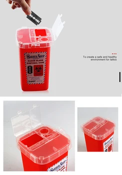 Waste Blade Storage Box Tattoo Blade Syringe Needle Trash Curly Hair Collector Barber Accessories
Waste Blade Storage Box Tattoo Blade Syringe Needle Trash Curly Hair Collector Barber Accessories