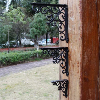 European-style Creative Cast Iron Flower-shaped Right-angle Support Rack Rack Tripod Iron Home Decoration Clapboard Rack
European-style Creative Cast Iron Flower-shaped Right-angle Support Rack Rack Tripod Iron Home Decoration Clapboard Rack