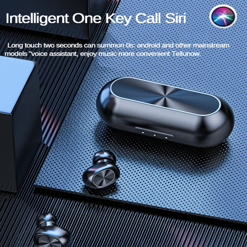 B5 TWS Bluetooth Earphone 5.0 True Wireless Earphone Stereo Waterproof 9D Stereo Music Earphone Stereo Portable Magnetic Charg
B5 TWS Bluetooth Earphone 5.0 True Wireless Earphone Stereo Waterproof 9D Stereo Music Earphone Stereo Portable Magnetic Charg