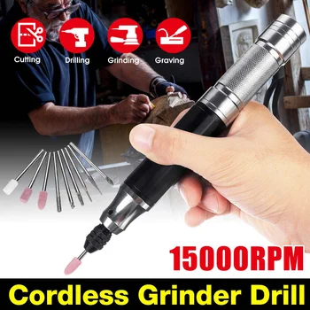 15000RPM DIY Mini Cordless Engraving Pen Rechargeable Wireless Electric Grinder Set Wood Carving Pen for Milling Engraving
15000RPM DIY Mini Cordless Engraving Pen Rechargeable Wireless Electric Grinder Set Wood Carving Pen for Milling Engraving