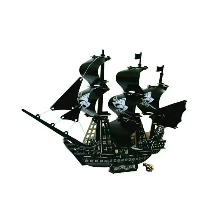 Stall Toy 3D Wood 3D Puzzle Model Educational Creative Toy DIY Wood Warships Pirate Ship
Stall Toy 3D Wood 3D Puzzle Model Educational Creative Toy DIY Wood Warships Pirate Ship