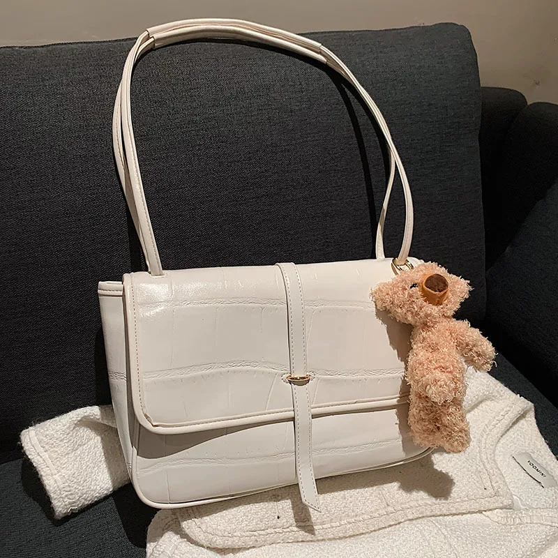 Casual Women Shoulder Travel Bag Fashion Designer Female Crossbody Bags Pu Leather Stone Grain Design High Quality Shoulder Bag
Casual Women Shoulder Travel Bag Fashion Designer Female Crossbody Bags Pu Leather Stone Grain Design High Quality Shoulder Bag