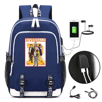 2020 Hot Riverdale Travel Backpack Canvas School Bags for Teenage Girls Women Bagpack USB Charging Laptop Backpack Men Bookbag 
2020 Hot Riverdale Travel Backpack Canvas School Bags for Teenage Girls Women Bagpack USB Charging Laptop Backpack Men Bookbag