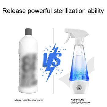 500ml sterilizing fluid machine Manufacturing Generator Portable Cleaning Disinfection Household Sterilization Tools
500ml sterilizing fluid machine Manufacturing Generator Portable Cleaning Disinfection Household Sterilization Tools
