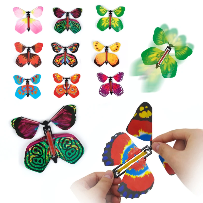 Magic Flying Paper Butterfly Worked By Elastic Band Tricks Hands Funny Prank Joke Mystical Fun Classic Toy Surprise Gifts
Magic Flying Paper Butterfly Worked By Elastic Band Tricks Hands Funny Prank Joke Mystical Fun Classic Toy Surprise Gifts