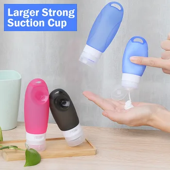 1PC Protable Useful Travel Packing Bottle with suction cup Press Bottle Empty Silicone Emulsion Lotion Shampoo Bath Container
1PC Protable Useful Travel Packing Bottle with suction cup Press Bottle Empty Silicone Emulsion Lotion Shampoo Bath Container