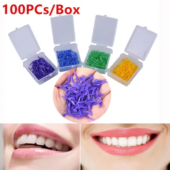 100PCs/Box Plastic Arc Concave Design Dentist Tool Disposable Dental Wedge With Hole Diastema Tooth Wedge Medical
100PCs/Box Plastic Arc Concave Design Dentist Tool Disposable Dental Wedge With Hole Diastema Tooth Wedge Medical