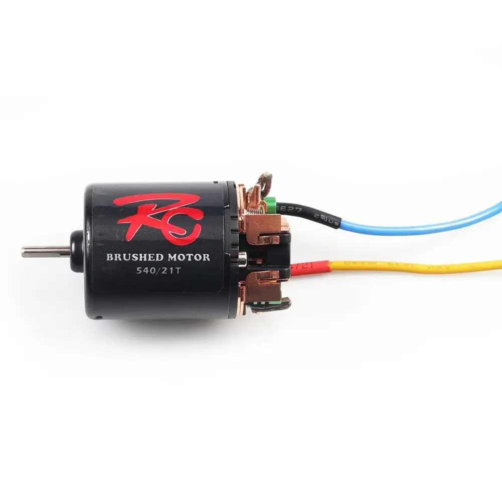 Brush Motor with Line Black Suitable for 1/10 Climbing Car 540 21 T/27 T/35 T/45 T/55 T/80T Precisely Balanced Rotor Smoothness
Brush Motor with Line Black Suitable for 1/10 Climbing Car 540 21 T/27 T/35 T/45 T/55 T/80T Precisely Balanced Rotor Smoothness