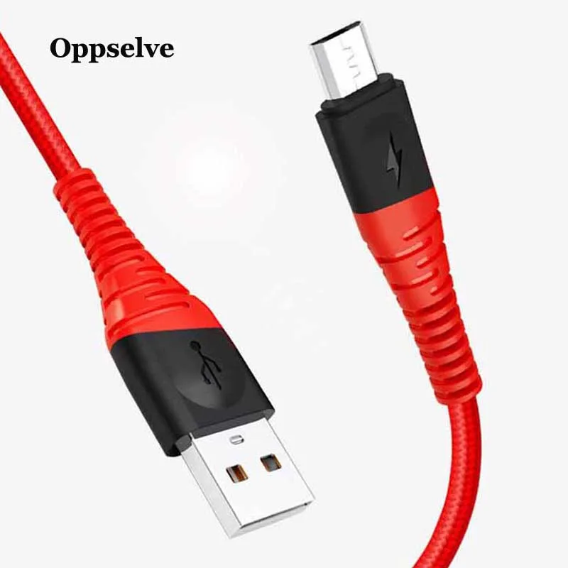 Oppselve Micro USB Cable 2.4A Fast Charge USB Phone Data Cable For Samsung Xiaomi Android USB Charge Cord Microusb Charger Cable
Oppselve Micro USB Cable 2.4A Fast Charge USB Phone Data Cable For Samsung Xiaomi Android USB Charge Cord Microusb Charger Cable