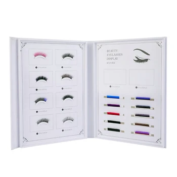 False Eyelash Storage Book Eyelash Display Box Makeup Display Container alse Eyelashes Glue Pallet Holder Eyelashes Sample
False Eyelash Storage Book Eyelash Display Box Makeup Display Container alse Eyelashes Glue Pallet Holder Eyelashes Sample