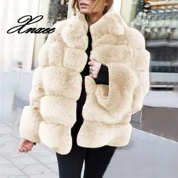 Xnxee Winter Coat Women Faux Coat Plus Size Women Stand Collar Long Sleeve Faux Fur Jacket Fur
Xnxee Winter Coat Women Faux Coat Plus Size Women Stand Collar Long Sleeve Faux Fur Jacket Fur