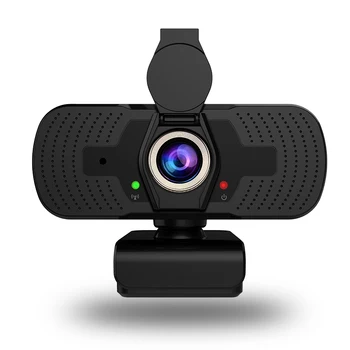 USB Webcam with Microphone, 1080P Full HD WebCamera with Privacy Cover, AutoFocusing 110-Degree Rotation for Live Streaming
USB Webcam with Microphone, 1080P Full HD WebCamera with Privacy Cover, AutoFocusing 110-Degree Rotation for Live Streaming