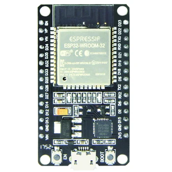 ESP32 Development Board ESP-32 ESP-32S WiFi+Bluetooth Ultra-Low Power Consumption Dual Core
ESP32 Development Board ESP-32 ESP-32S WiFi+Bluetooth Ultra-Low Power Consumption Dual Core