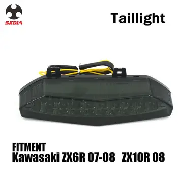 Motorcycle Accessories Tail light Turn Signal Rear Brake Lamp For KAWASAKI ZX6R ZX 6R 2007 2008 ZX10R ZX 10R 2008
Motorcycle Accessories Tail light Turn Signal Rear Brake Lamp For KAWASAKI ZX6R ZX 6R 2007 2008 ZX10R ZX 10R 2008