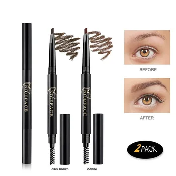 2pcs/set Eyebrow Pencil Waterproof Smudge-proof Automatic Eye Brow Makeup Kit with Eyebrow Brush
2pcs/set Eyebrow Pencil Waterproof Smudge-proof Automatic Eye Brow Makeup Kit with Eyebrow Brush