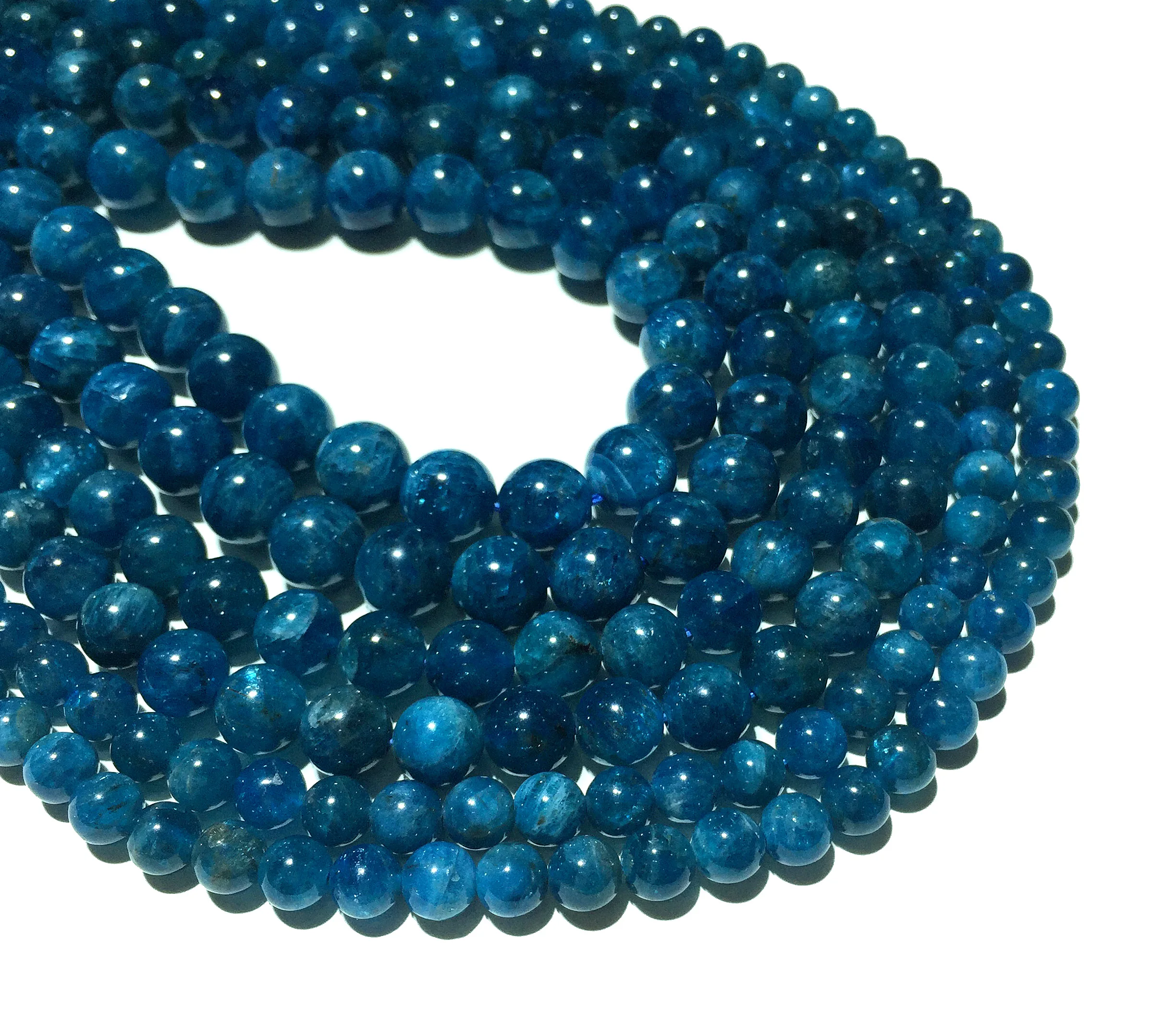 Natural Blue Apatite Phosphorite Round Loose 6 8 10 12mm Smooth Beads For Women Men Energy Jewelry Making DIY Bracelet Necklace
Natural Blue Apatite Phosphorite Round Loose 6 8 10 12mm Smooth Beads For Women Men Energy Jewelry Making DIY Bracelet Necklace