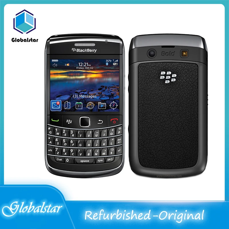 BlackBerry Bold 9700 Восстановленный Оригинальный разблокированный сотовый телефон 512 МБ
