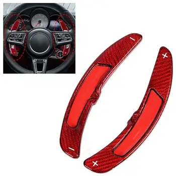 BPN-Red Carbon Fiber Steering Wheel Shifter Shifting Paddle Fit for Macan 2014 2015 2016 2017 araba aksesuar
BPN-Red Carbon Fiber Steering Wheel Shifter Shifting Paddle Fit for Macan 2014 2015 2016 2017 araba aksesuar